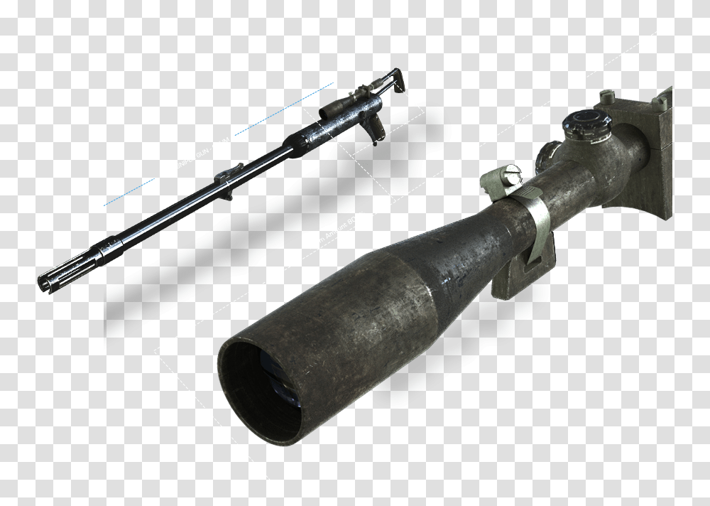 Sniper Rifle Mm Mad Max Sniper Rifle, Torpedo, Bomb, Weapon, Weaponry Transparent Png