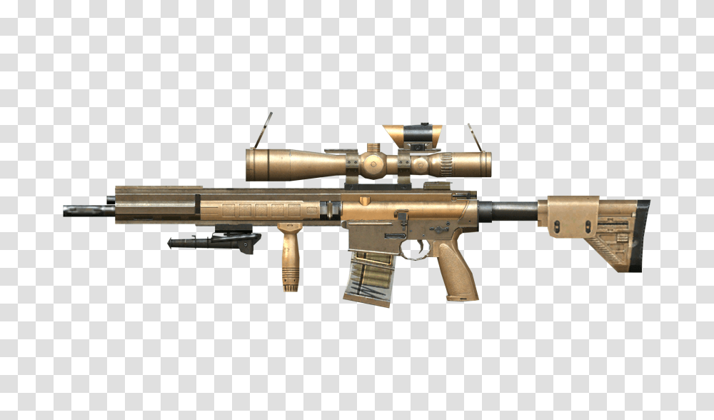 Sniper Rifle, Weapon, Gun, Weaponry, Armory Transparent Png