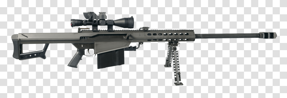 Sniper Rifle, Weapon, Gun, Weaponry, Machine Gun Transparent Png