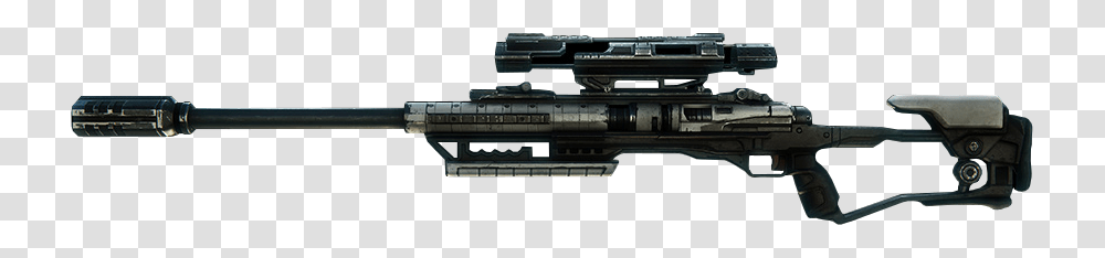 Sniper Rifle, Weapon, Gun, Weaponry, Spaceship Transparent Png
