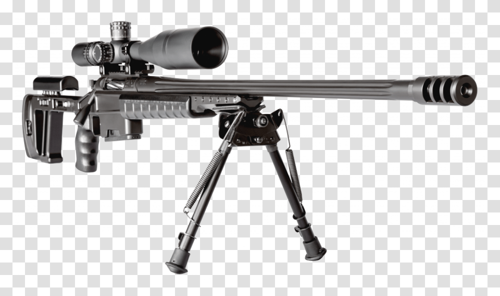 Sniper Rifle, Weapon, Gun, Weaponry, Tripod Transparent Png