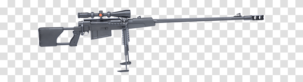 Sniper Rifle, Weapon, Machine Gun, Weaponry Transparent Png