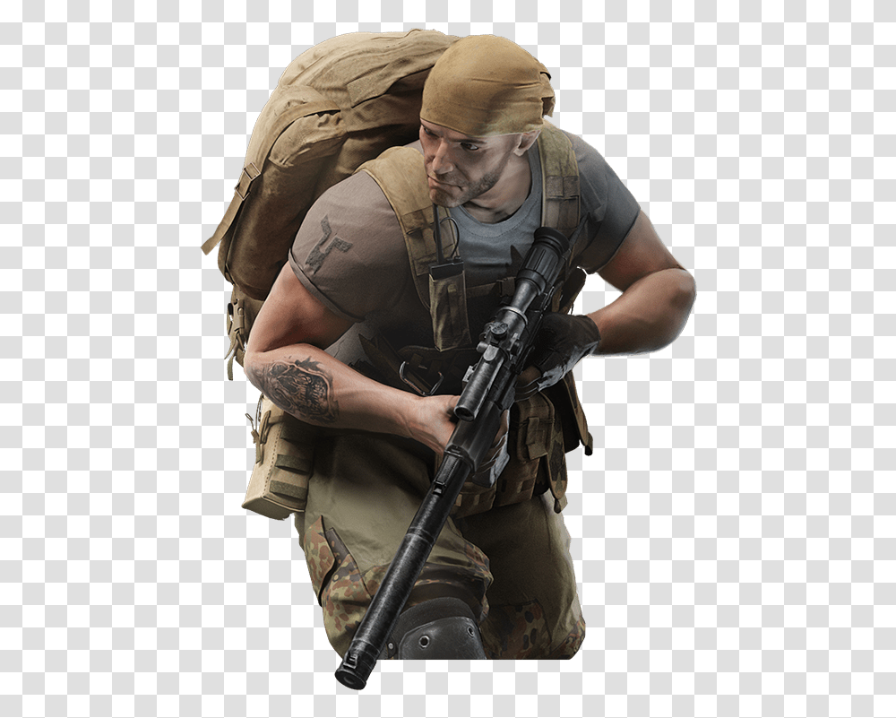 Sniper, Skin, Person, Human, Gun Transparent Png