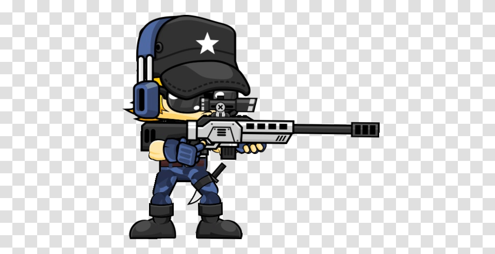 Sniper, Weapon, Gun, Helmet, Outdoors Transparent Png