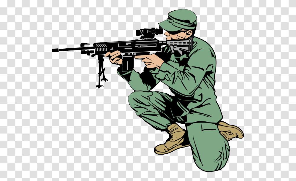 Sniper, Weapon, Gun, Person, Human Transparent Png