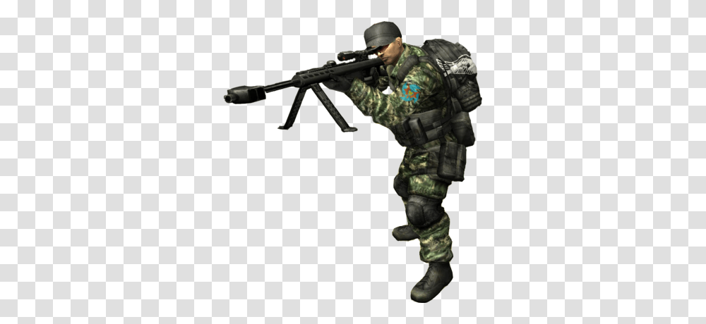 Sniper, Weapon, Gun, Person, Military Transparent Png