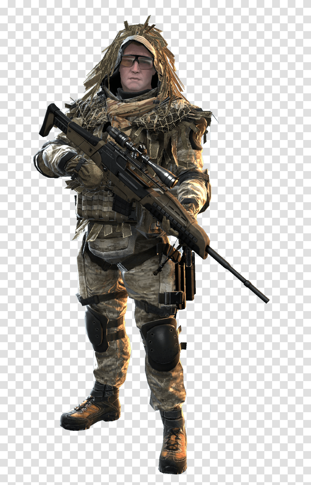 Sniper, Weapon, Gun, Weaponry, Person Transparent Png