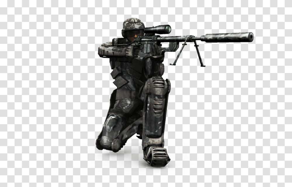 Sniper, Weapon, Helmet, Apparel Transparent Png