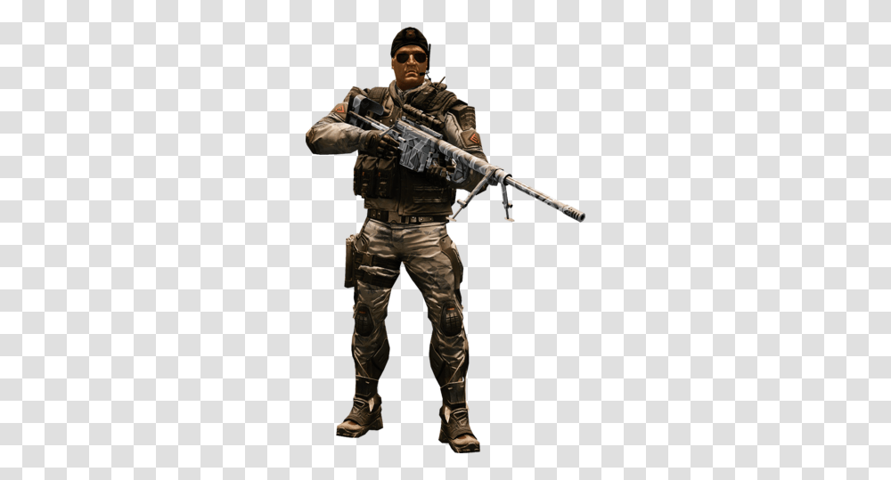 Sniper, Weapon, Person, Human, Gun Transparent Png