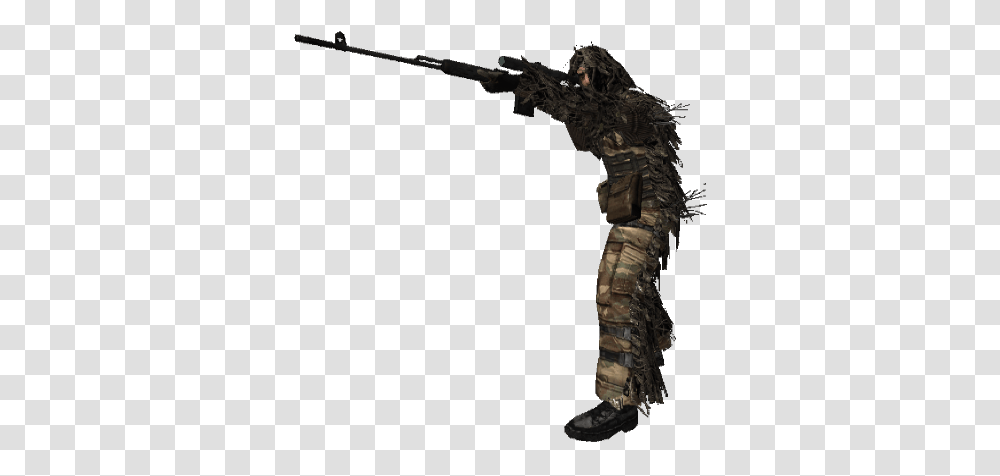 Sniper, Weapon, Person, Human, Military Transparent Png