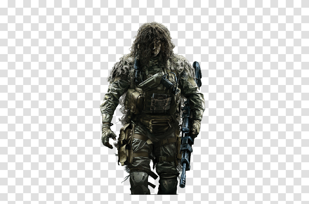 Sniper, Weapon, Person, Human, Military Uniform Transparent Png