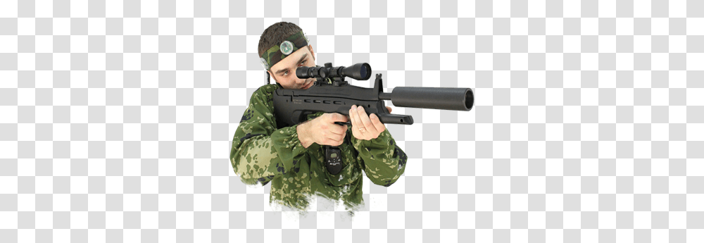 Sniper, Weapon, Person, Human, Military Uniform Transparent Png