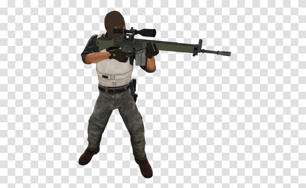 Sniper, Weapon, Person, Military, Military Uniform Transparent Png