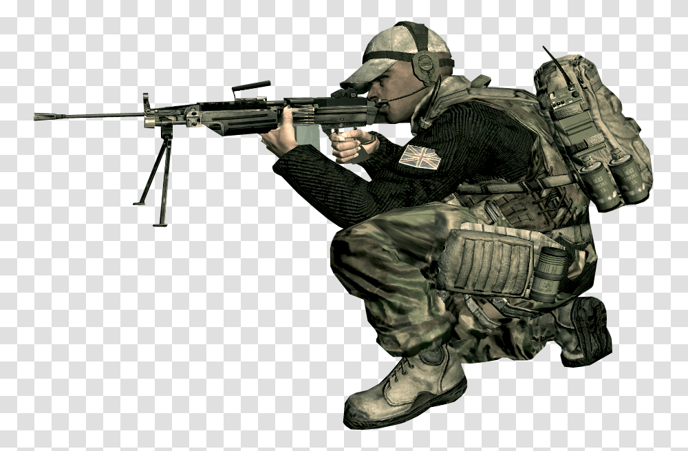 Sniper, Weapon, Person, Military Uniform, Gun Transparent Png