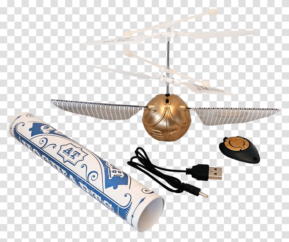 Snitch For Statue Golden Snitch Remote Controlled, Ceiling Fan, Appliance, Blade, Weapon Transparent Png