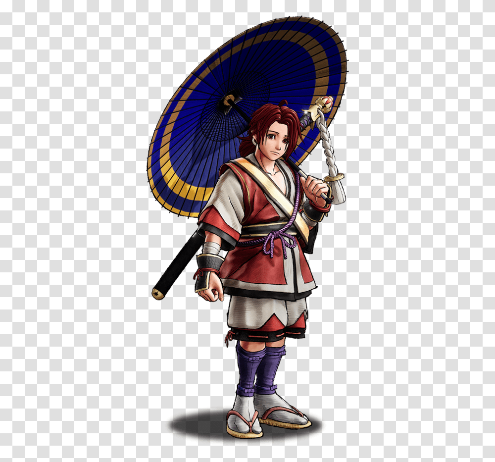 Snk Wiki Samurai Shodown Shizumaru Hisame, Person, Duel, Costume Transparent Png