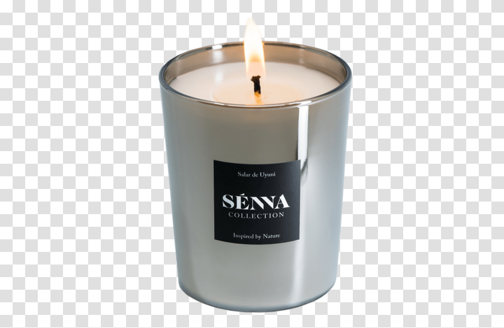 Snna Salar De Uyuni Scented Candle Candle, Milk, Beverage, Drink Transparent Png