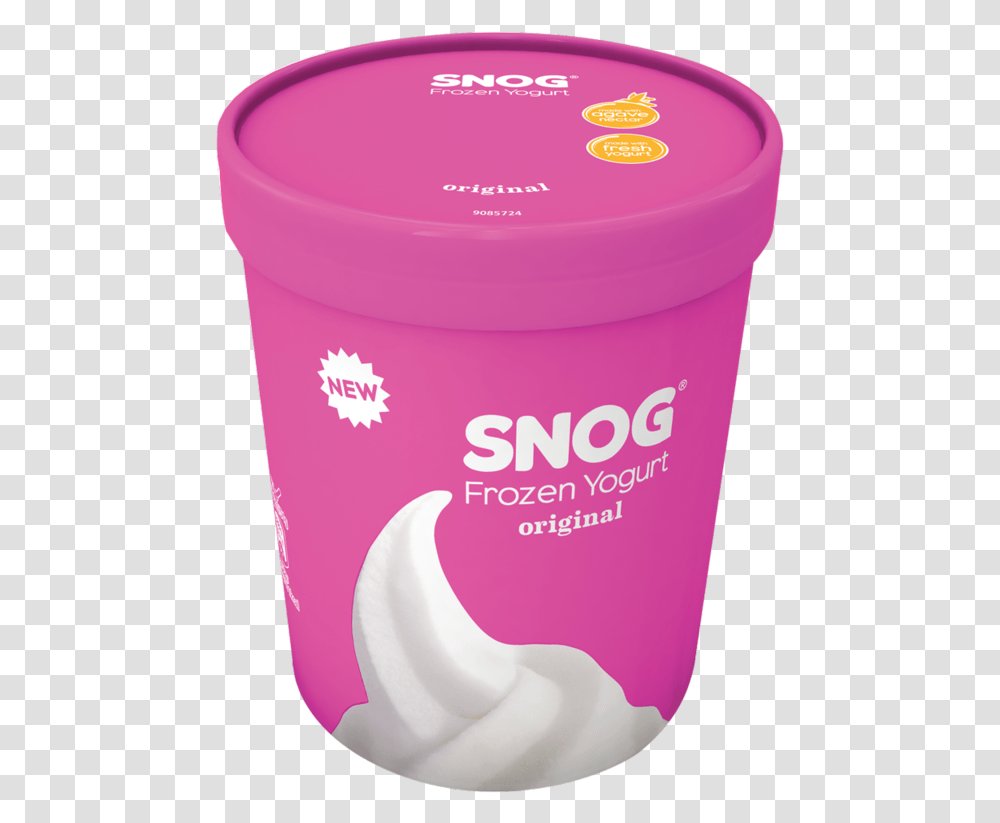 Snog Original Frozen Yogurt, Dessert, Food, Cream, Creme Transparent Png