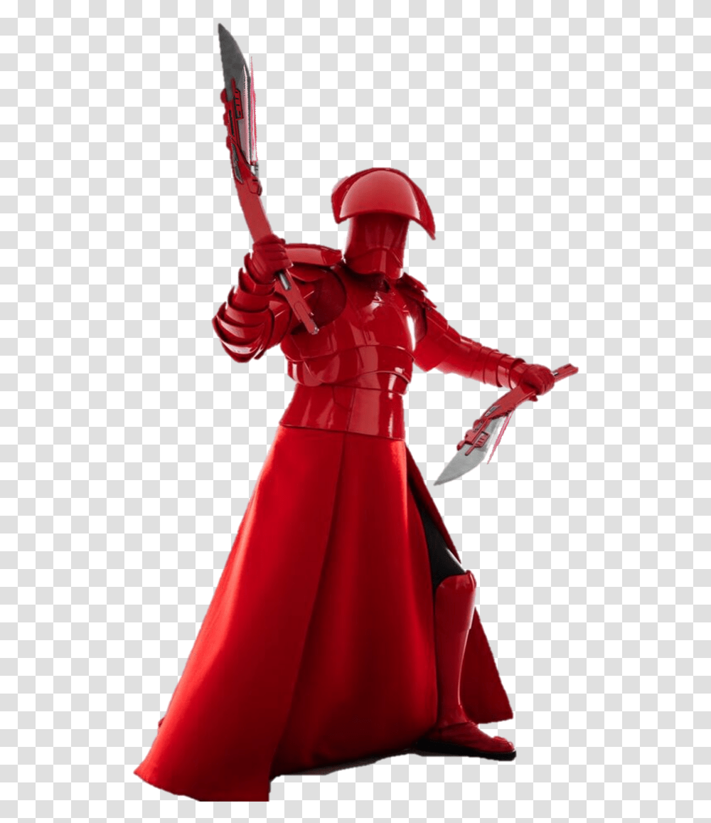 Snoke Star Wars The Last Jedi Imperial Guard, Person, Costume, Female Transparent Png