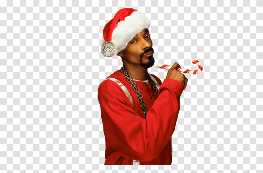 Snoop Dogg Christmas, Person, Face, Costume Transparent Png