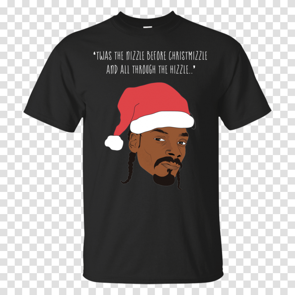 Snoop Dogg Christmas T Shirt, Apparel, T-Shirt, Face Transparent Png