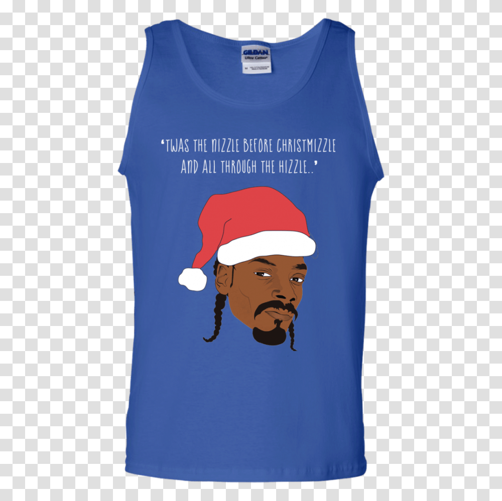 Snoop Dogg Christmas Tank Top, Apparel, T-Shirt, Hat Transparent Png