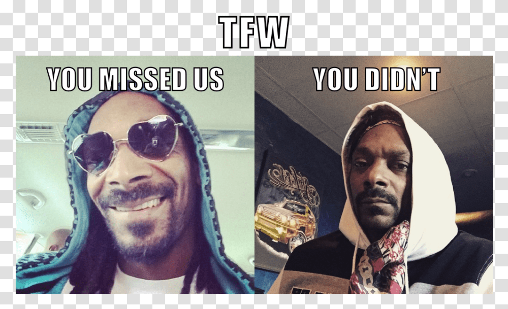 Snoop Dogg Happy Meme, Skin, Face, Person, Sunglasses Transparent Png