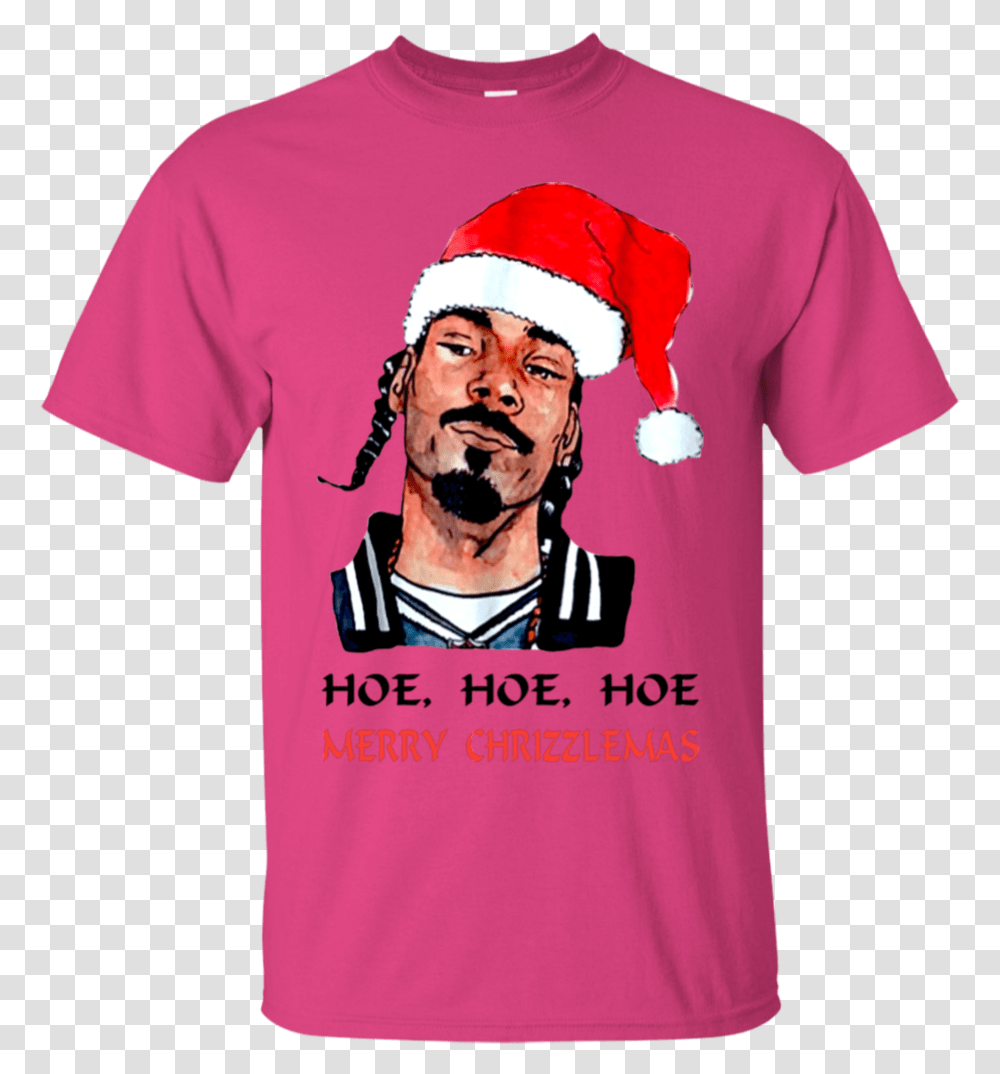 Snoop Dogg Hoe Hoe Hoe Merry Chrizzlemas Sweatshirt T Shirt, Apparel, T-Shirt, Sleeve Transparent Png