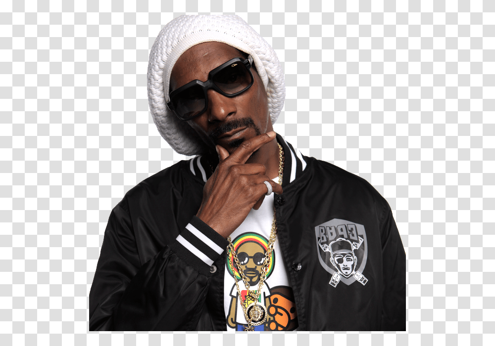 Snoop Dogg Snoop Dogg Hd, Sunglasses, Person, Coat Transparent Png