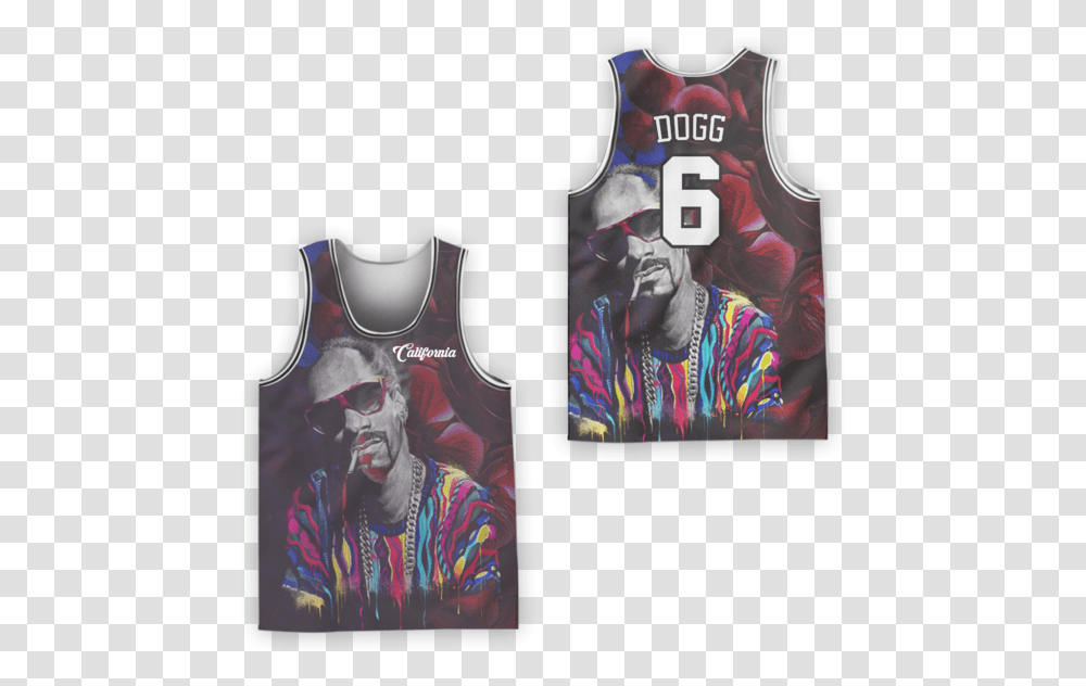 Snoop Doggpng Basketball Snoop 4 Grande V=1521347539 Active Tank, Clothing, Apparel, Shirt, Person Transparent Png