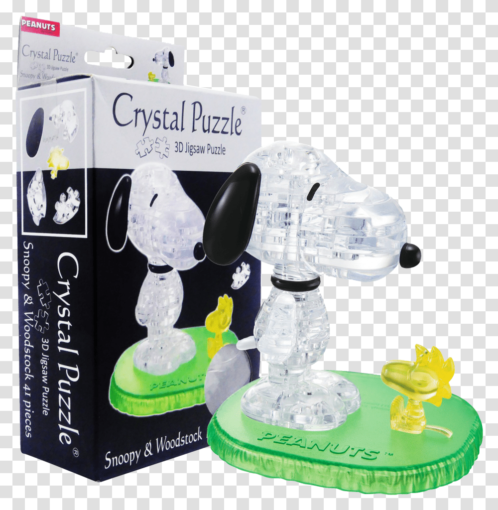Snoopy 3d Puzzle, Figurine, Robot Transparent Png