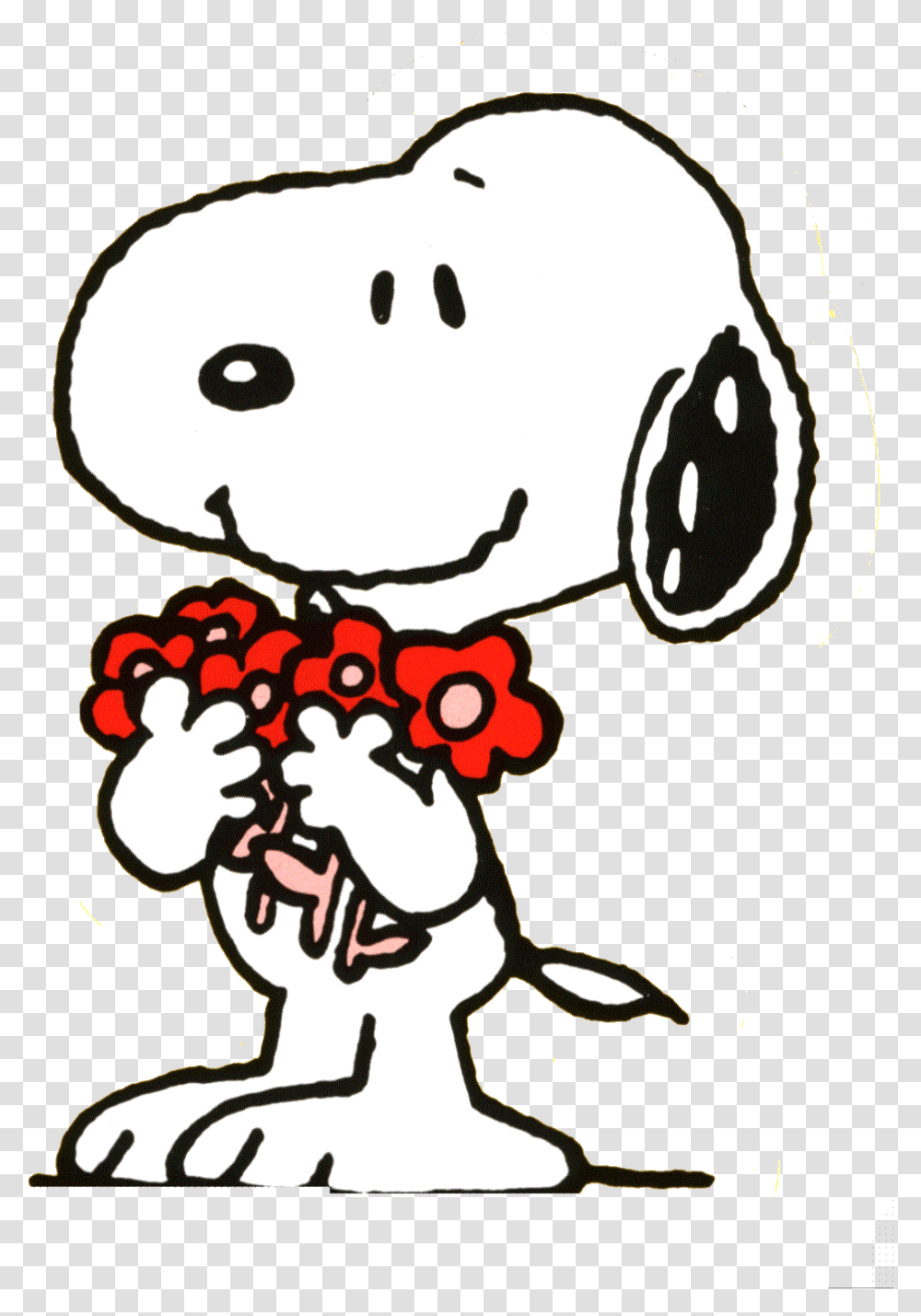 Snoopy Cartoon Hd Background Image For Htc One M9 Cartoons Snoopy Holding Flowers, Hand, Plant, Fruit, Food Transparent Png