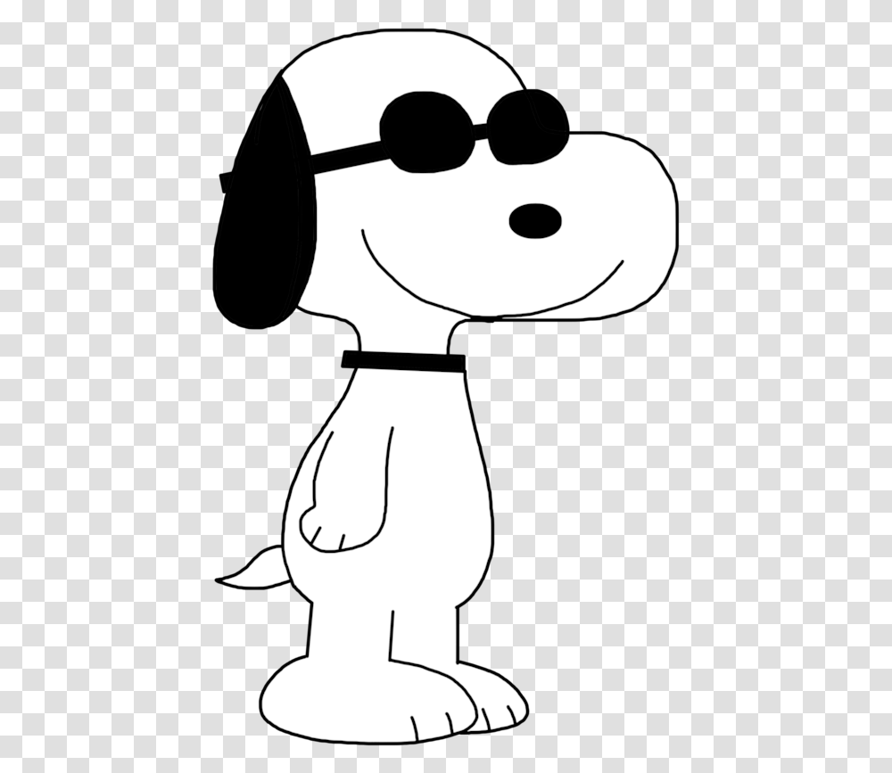 Snoopy Cartoon Snoopy Eyeglasses, Stencil, Silhouette, Hand, Animal Transparent Png