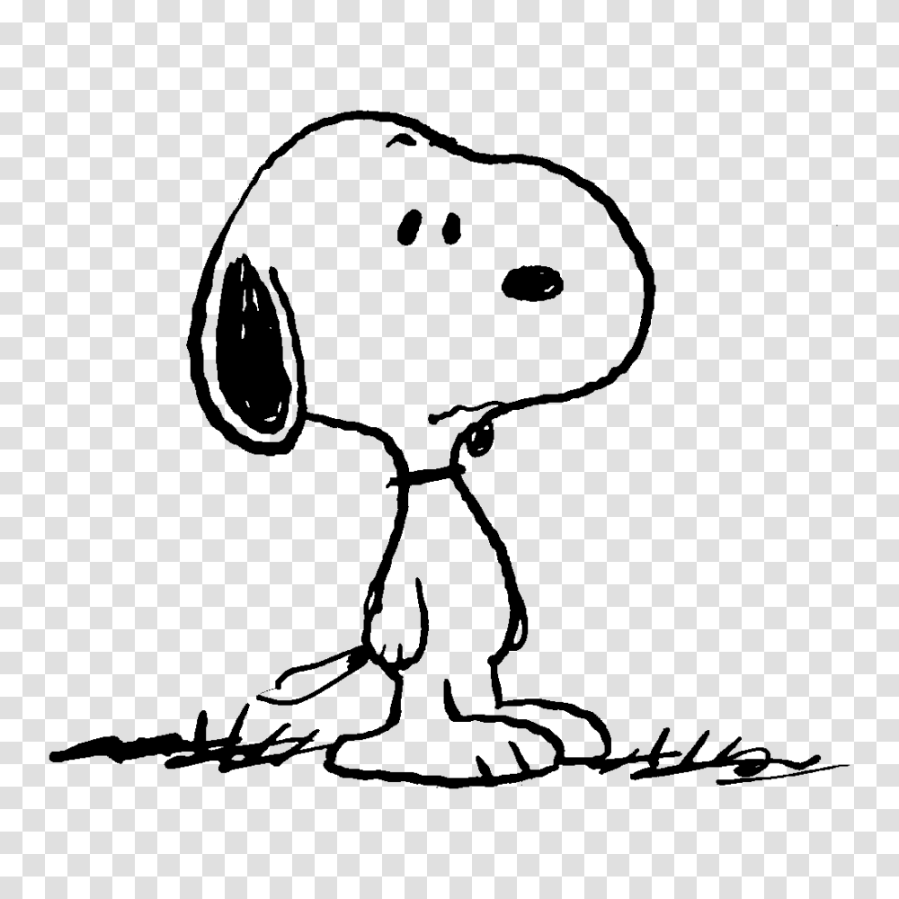 Snoopy, Character, Drawing, Head Transparent Png