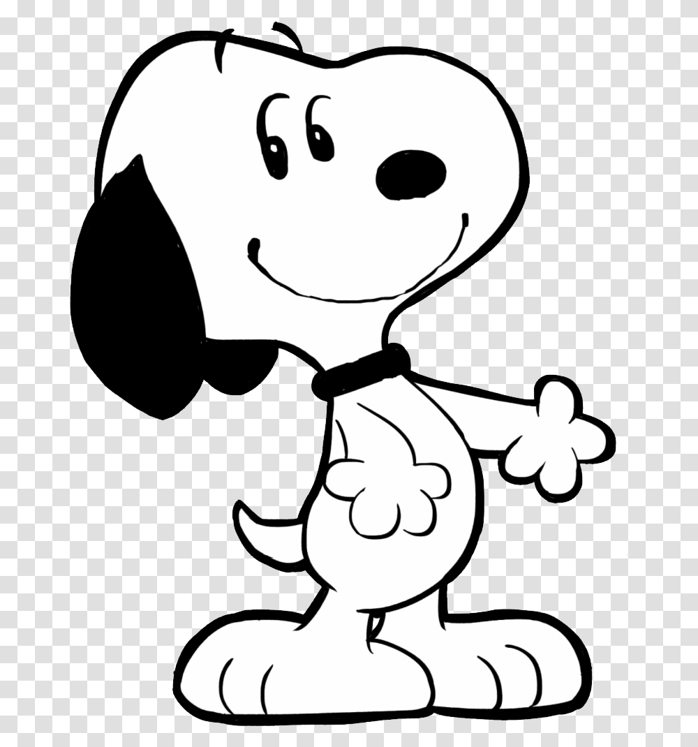 Snoopy, Character, Drawing, Stencil Transparent Png