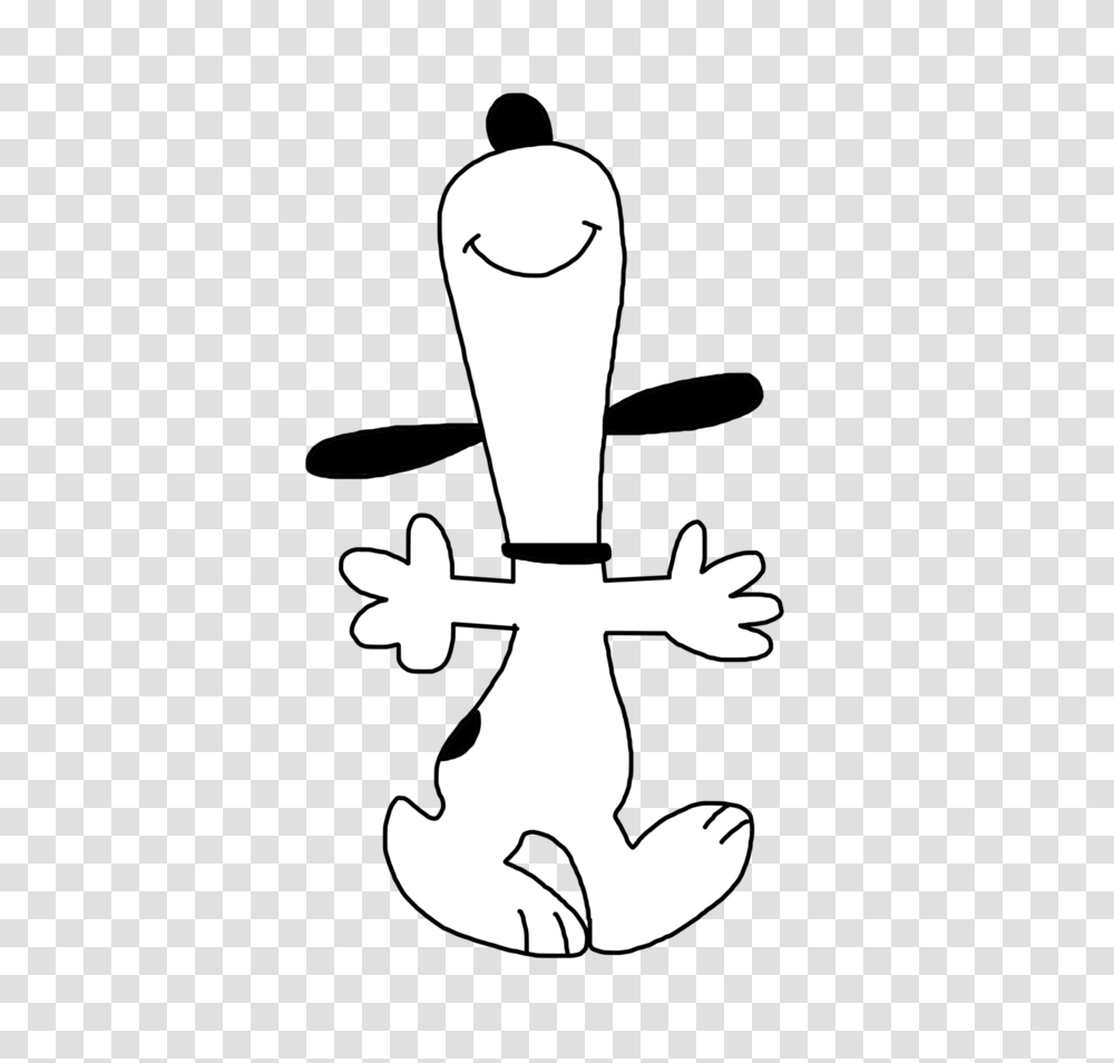 Snoopy, Character, Hook, Stencil Transparent Png