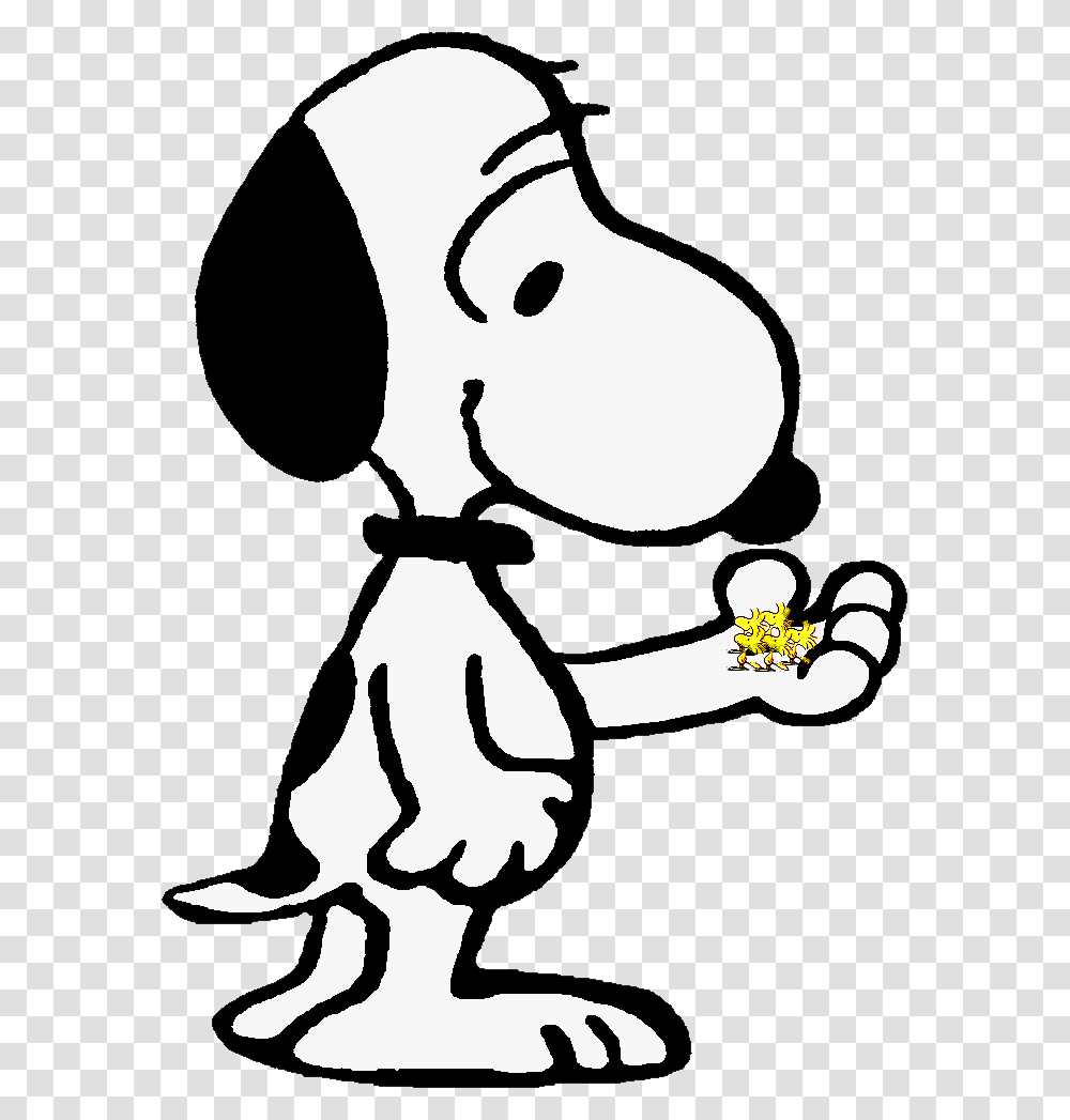 Snoopy, Character, Stencil, Drawing Transparent Png