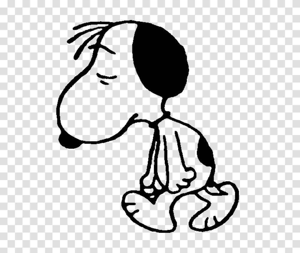 Snoopy, Character, Stencil, Silhouette, Alien Transparent Png