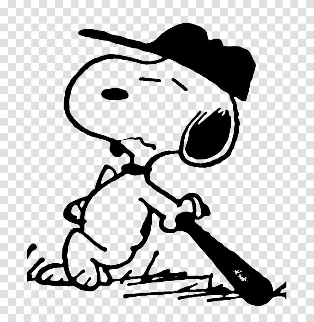 Snoopy Clipart Baseball, Gray, World Of Warcraft Transparent Png