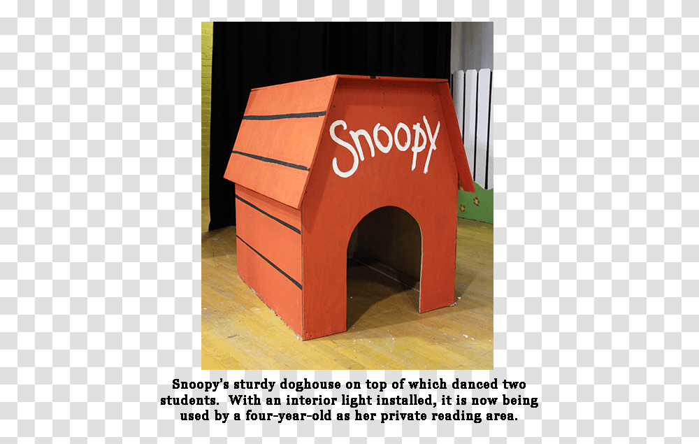 Snoopy Dog House Prop Hearth, Den, Box, Kennel, Bench Transparent Png