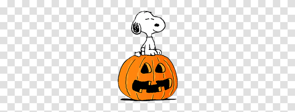 Snoopy Falling For Halloween Snoopy, Pumpkin, Vegetable, Plant, Food Transparent Png