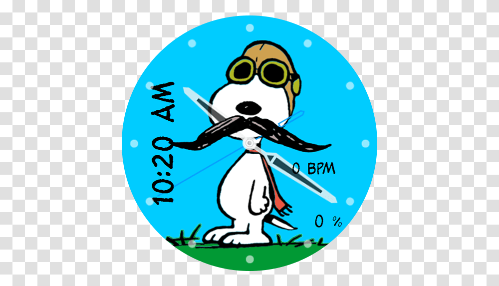 Snoopy Flying Ace In Disguise Snoopy Apple Watch, Symbol, Logo, Trademark, Text Transparent Png