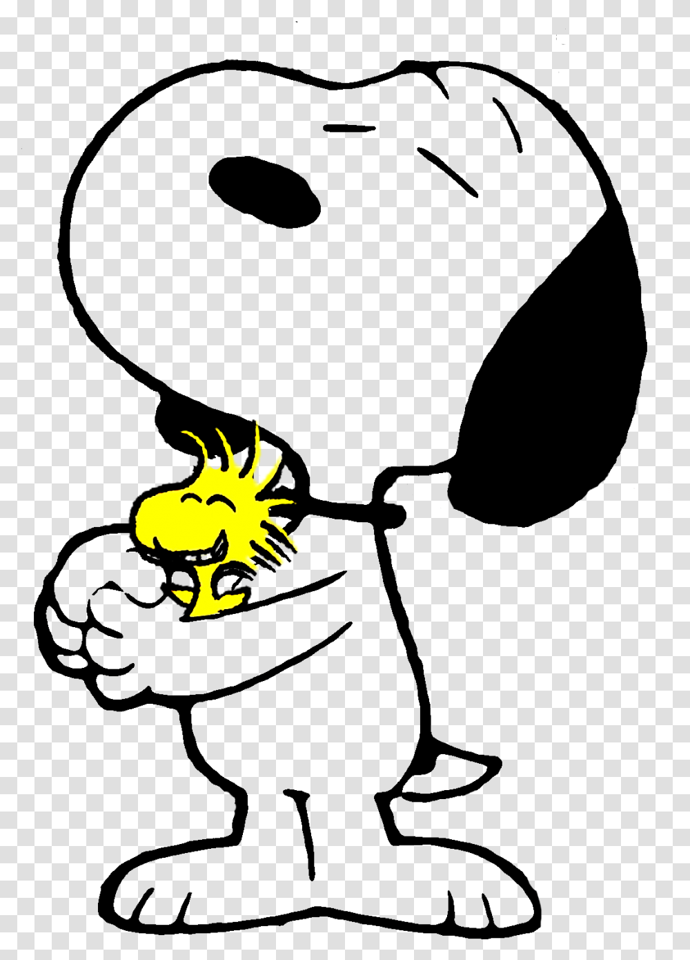 Snoopy Hugging His Friend By Bradsnoopy On, Dragon, Bonfire, Flame, Nature Transparent Png
