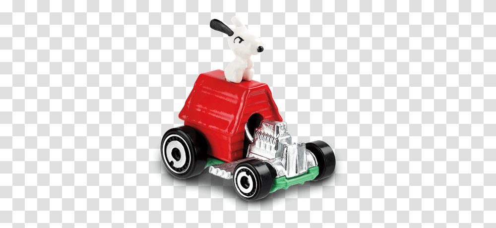 Snoopy In White Hw Screen Time Car Collector Hot Wheels Hot Wheels Snoopy 2020, Toy, Lawn Mower, Tool, Figurine Transparent Png