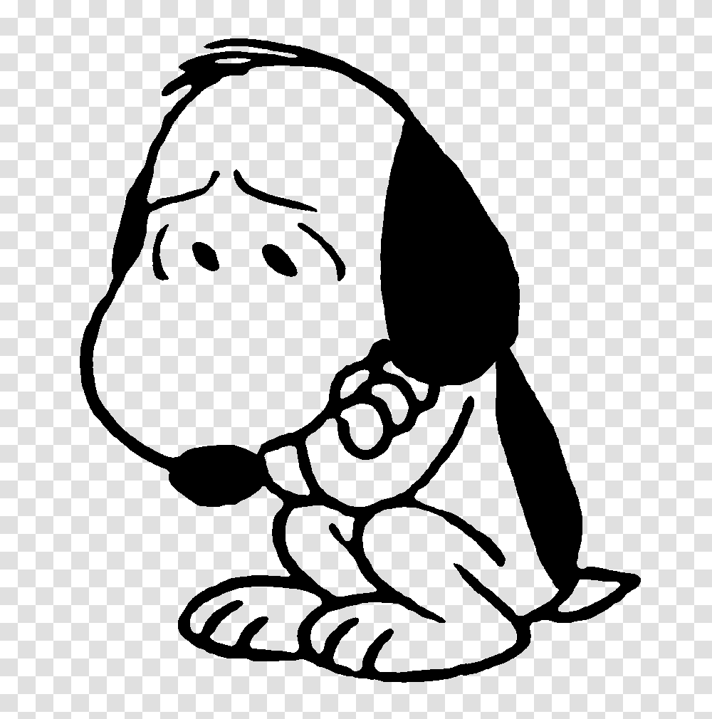 Snoopy Is Sad, Snowman, Winter, Outdoors, Nature Transparent Png