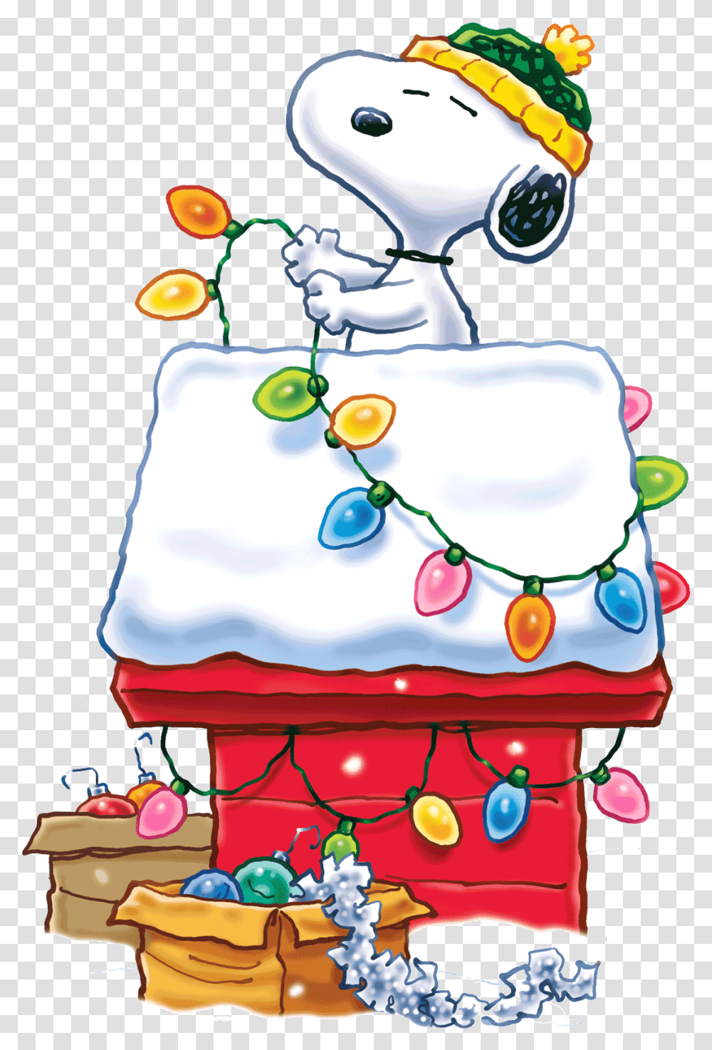 Snoopy Merry Christmas Eve, Birthday Cake, Food, Leisure Activities, Vehicle Transparent Png