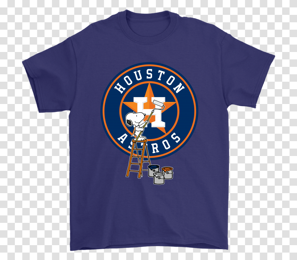 Snoopy Paints The Houston Astros Logo Mlb Baseball Gucci Snoopy T Shirt, Apparel, T-Shirt Transparent Png