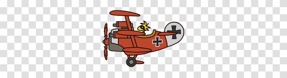 Snoopy Red Baron Clipart Free Clipart, Vehicle, Transportation, Aircraft, Helicopter Transparent Png