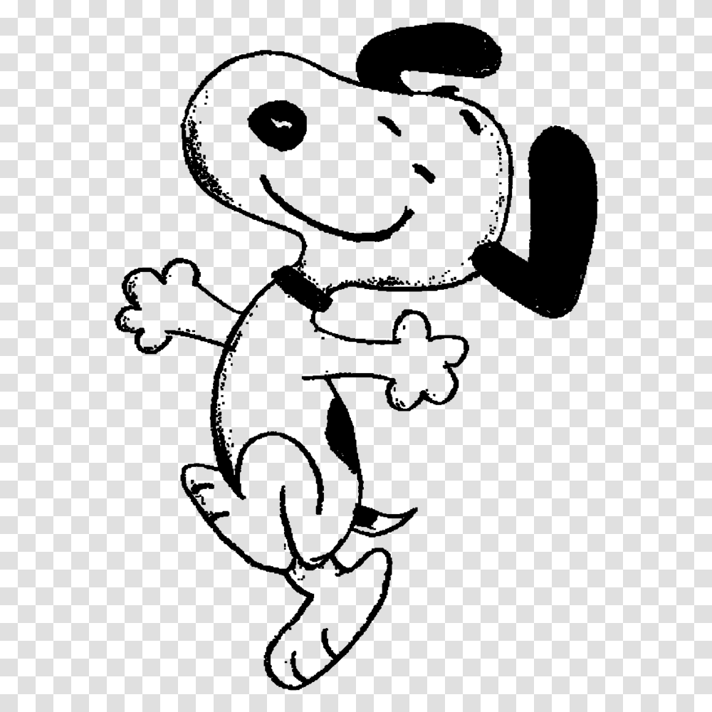 Snoopy Sleeping Dancing Snoopy Drawing, Gray, World Of Warcraft Transparent Png