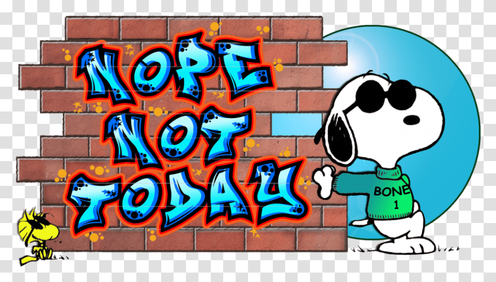 Snoopy Sleeping Snoopy Joe Cool, Graffiti, Poster, Advertisement, Wall Transparent Png